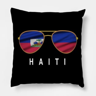 Haiti  sunglasses Pillow