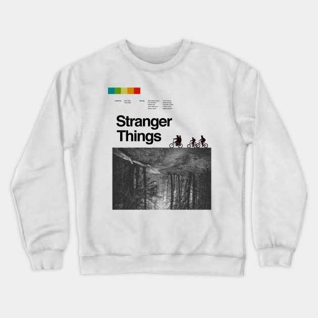 stranger things crewneck sweatshirt