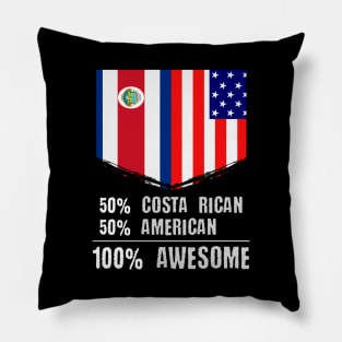 50% Costa Rican 50% American 100% Awesome Pillow