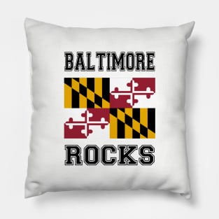 Baltimore Rocks Pillow