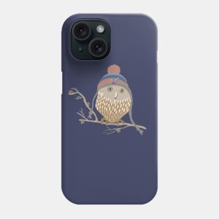 Winter owl Phone Case