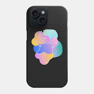 Gradient Deer Phone Case