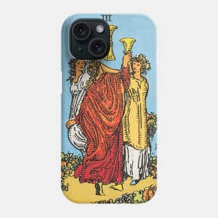 Three of cups Phone Case