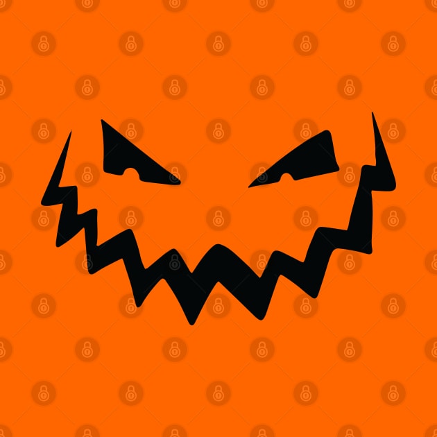 Happy Halloween Jack-o-Lantern Design for Kids and Adults by Graphic Duster