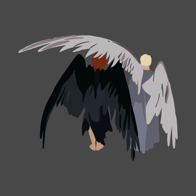 Minimal Good Omens 2 by Bleachie