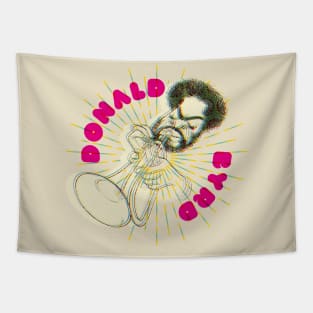 Donald Byrd cartoon graphic Tapestry