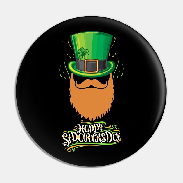 Happy St Patrick's Day Irish Bread and Hat Pin by GIFTGROO