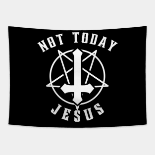 Not-today-jesus Tapestry