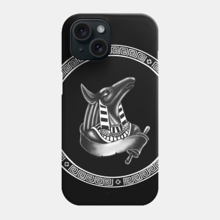 Anubis  ancient Egyptian god Phone Case