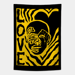 love protest eyes Tapestry