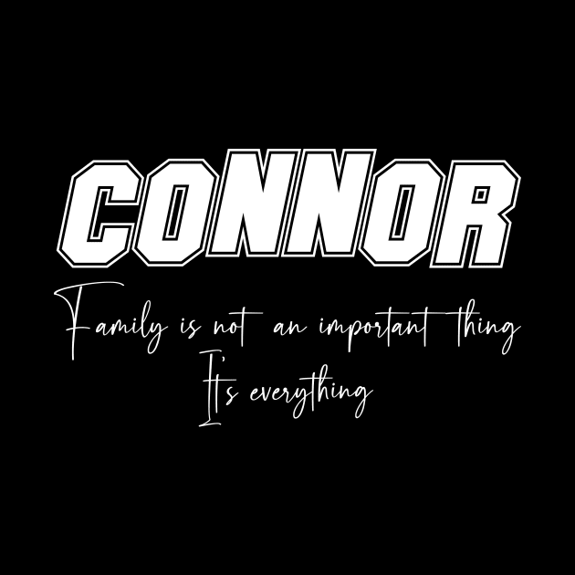 Connor Second Name, Connor Family Name, Connor Middle Name by Tanjania