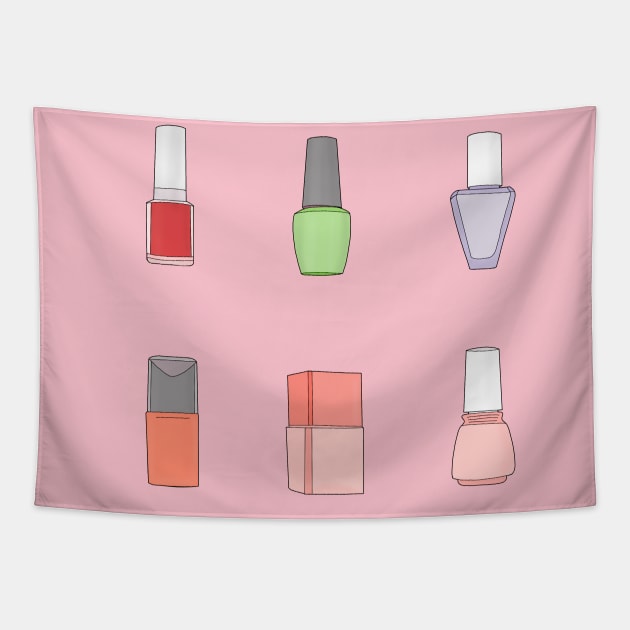 Nail Polish Tapestry by DiegoCarvalho