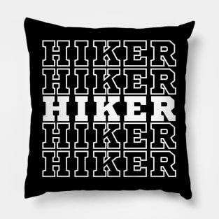 Hiker. Pillow