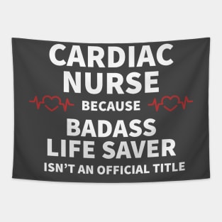 Cardiac Nurse Tapestry