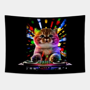 Dj cat Tapestry