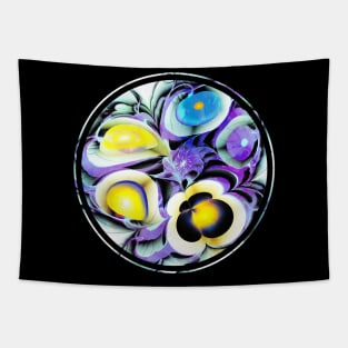 Viola Tricolor Tapestry