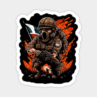 Soldier 4 Magnet