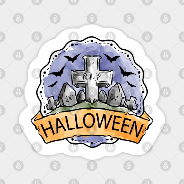 Halloween Theme Magnet by Mako Design 