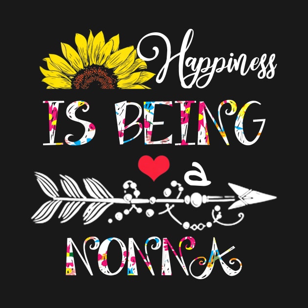 Happiness is being a nonna mothers day gift by DoorTees