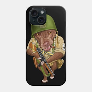 G. I. Pit Bull Terrier Phone Case