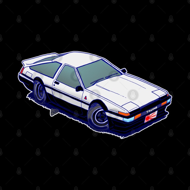 The Legendary Initial D aka Toyota AE86 just the car by Andres7B9