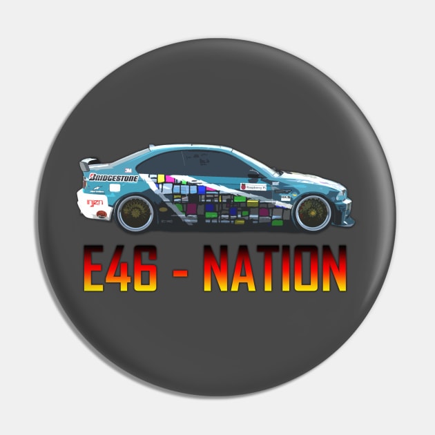 E46 - Nation Pin by RodeoEmpire