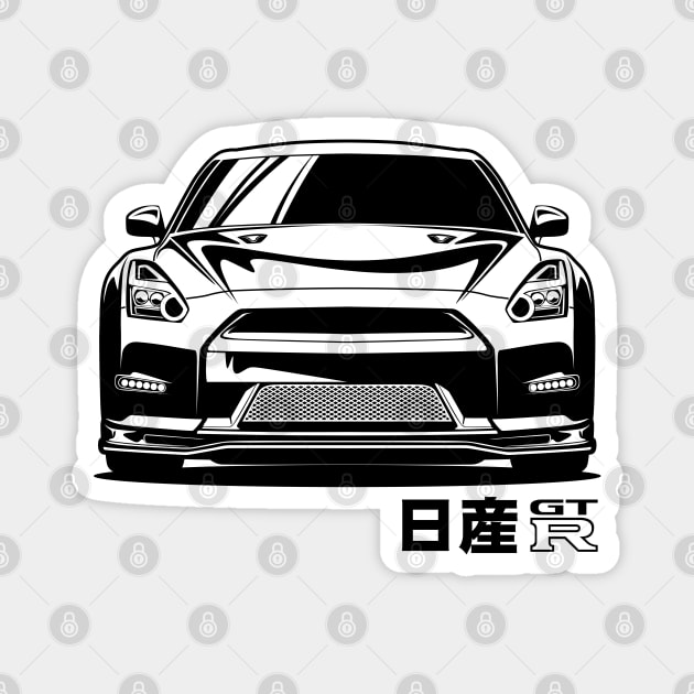 Nissan GTR R35 Magnet by idrdesign