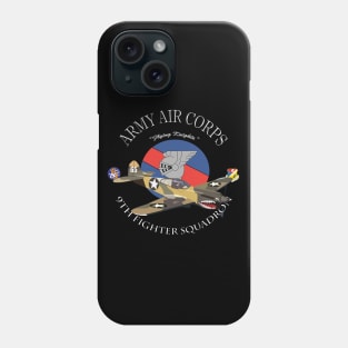 p-40 warhawk - 49fg - 9th Fighter Squadron wo Bakgrd Phone Case