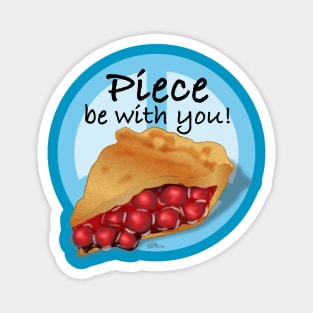 Piece be with you Magnet