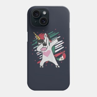 Dabbing unicorn Mexico Phone Case