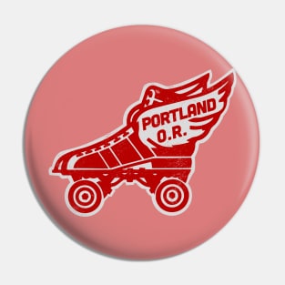 Portland Roller Derby Pin