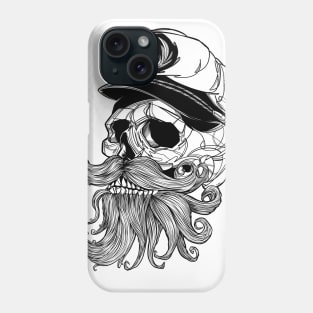 Sailor Bearded Skull Phone Case