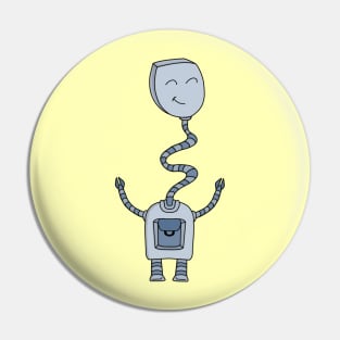 Robot with a long neck Pin