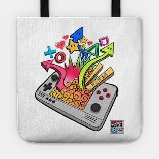 6AT0GAMING Tee Design (GB variant) Tote