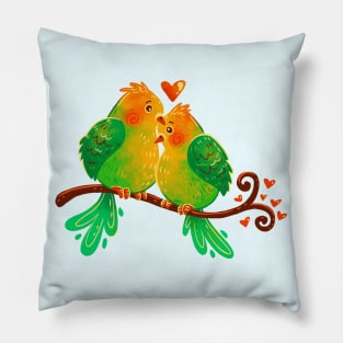 Birds on a Branch Pillow