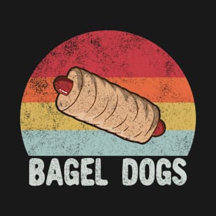 Retro Bagel Dogs Gift T-Shirt