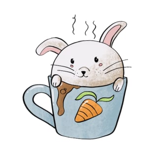 Cute rabbit in mug T-Shirt