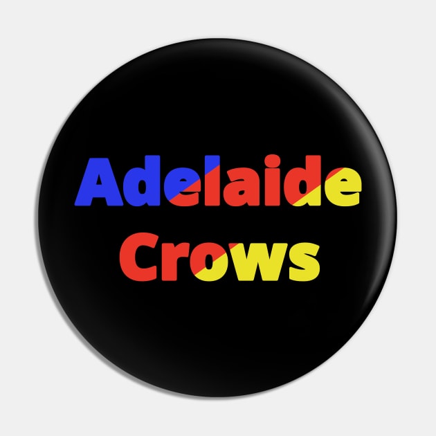 Adelaide Crows design 2 Pin by Zimart