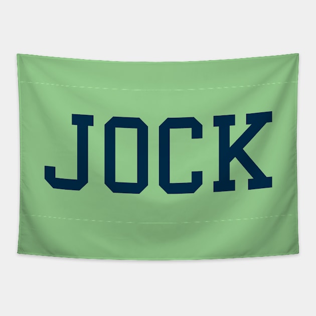 Jock (Green) Tapestry by JasonLloyd