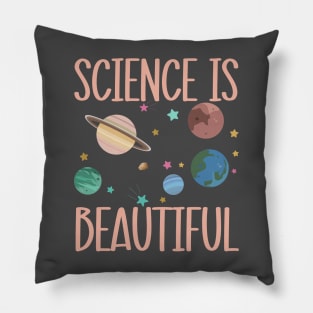 science is beautiful Pillow