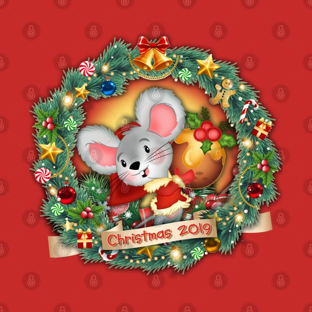 santa mouse 2019 by richhwalsh