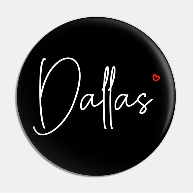 Dallas Pin by finngifts