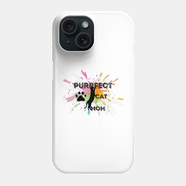 Purrfect Meow Phone Case by NICHE&NICHE