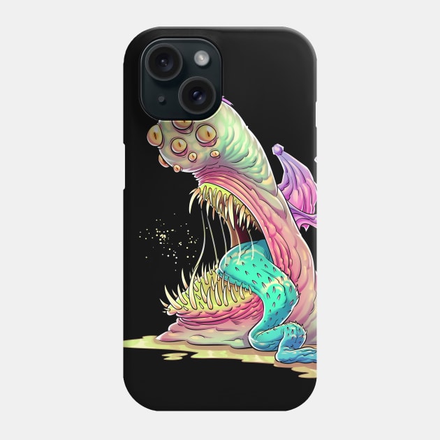 Gorble, the Monster that loves you Phone Case by tommartinart
