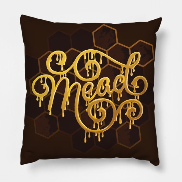 Mead Honey Pillow by polliadesign