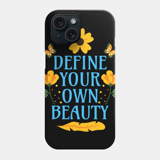 Define Your Own Beauty Phone Case by Millusti