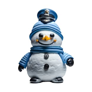 Snowman police officer T-Shirt