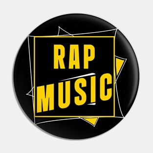 Rap Music Pin