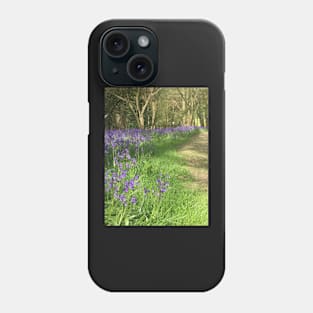 Woodland Bells - Bluebells Chiming in the Surrey Woods Phone Case