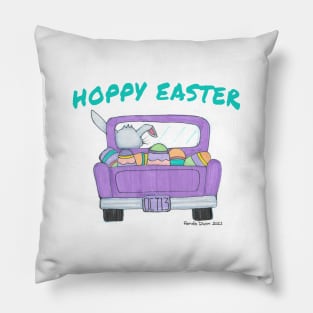 Hoppy Easter Pillow